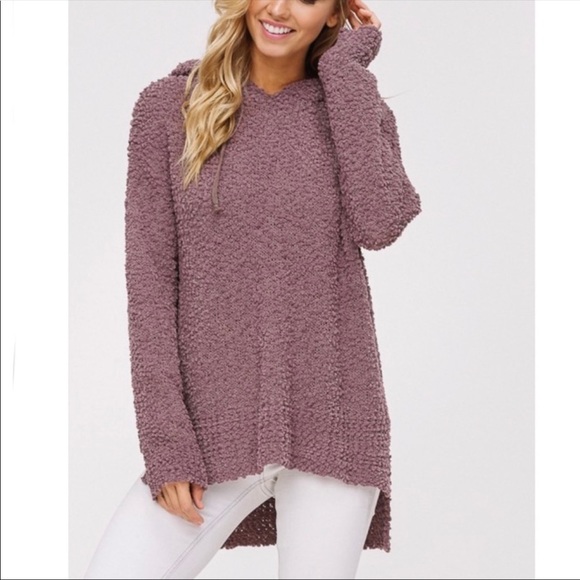 Fabutiq Sweaters - Mocha Popcorn texture pullover